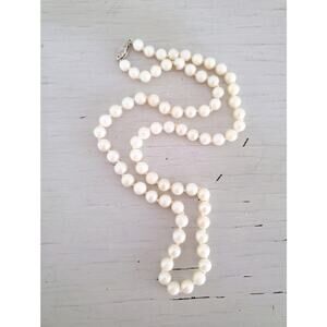 Vintage Cultured Pearl with 14K Fish Hook Clasp